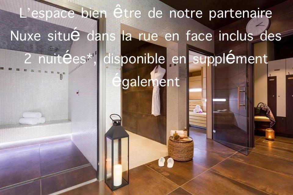 Garden Spa-Hyper Centre Avec Cour-Calme-Sauna-Hamam Apartment Troyes Bagian luar foto